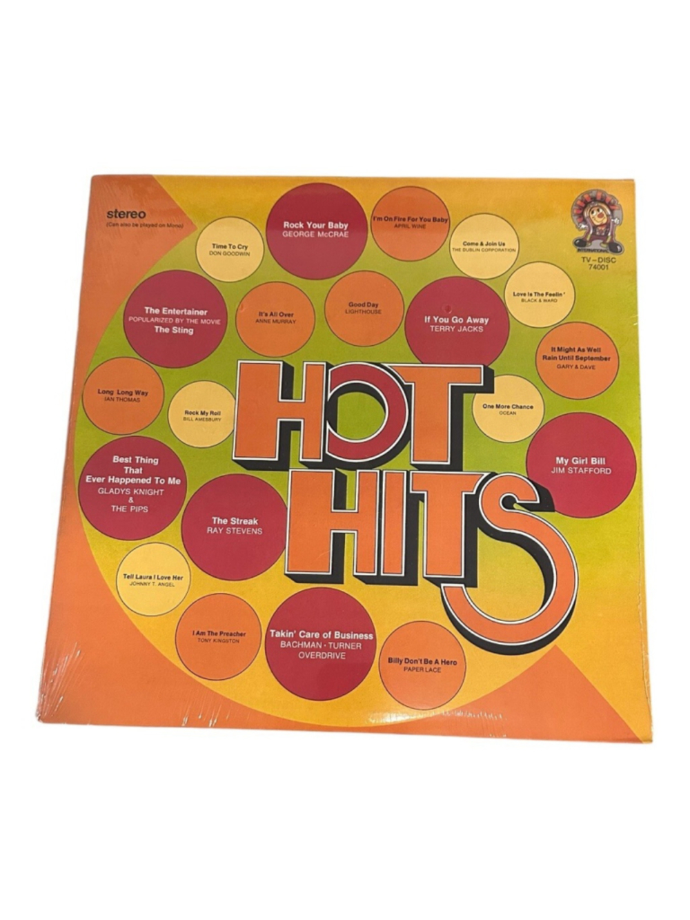 Vintage Various Hot Hits Juke Box International Vinyl
